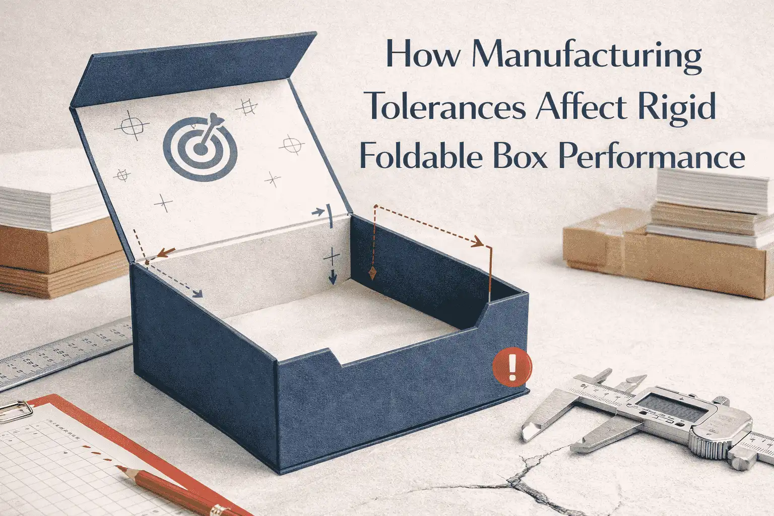 How Manufacturing Tolerances Affect Rigid Foldable Box Performance